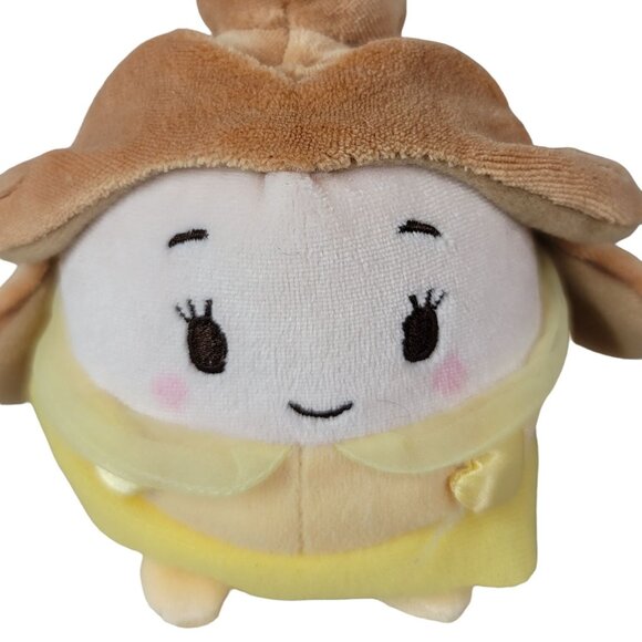 2/$15 Disney Ufufy Princess Mini Plush 6" Stuffed Belle Beauty And The Beast - Picture 2 of 10